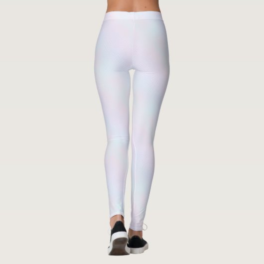 Pearlescent Weiß Leggings (Rückseite)