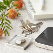 Pearlised NautilusseeMuschel 2 Schlüsselanhänger (Seite)