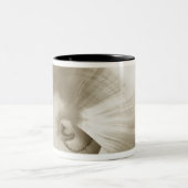 Pearlised NautilusseeMuschel Zweifarbige Tasse (Mittel)