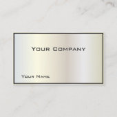 Pearlized Gradient Business Card Visitenkarte (Vorderseite)