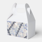 Pearls and Light Blue Hydrangeas Fevor Box Geschenkschachtel (Vorderseite)