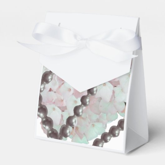Pearls and Pink Hydrangeas Fevor Box Geschenkschachtel (Vorderseite)
