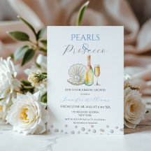 Pearls and Prosecco Blue Theme Brautparty