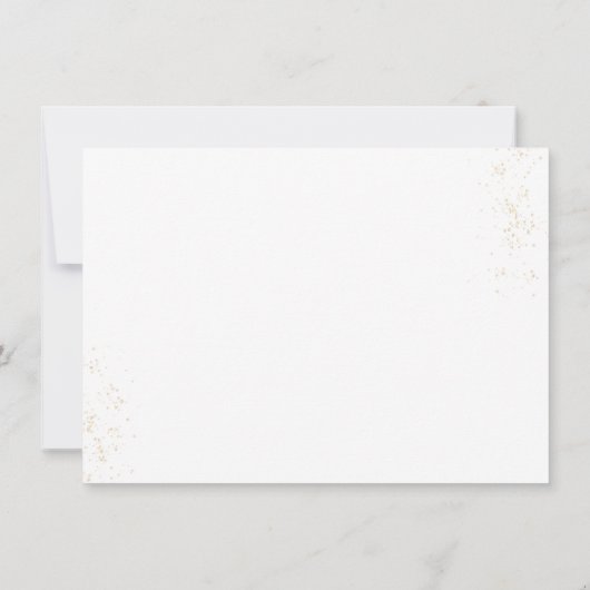 Pearls and Prosecco Brautparty Rezept Card Einladung (Rückseite)