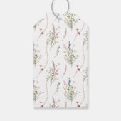 Pearls and Prosecco Brautparty Vielen Dank Geschenkanhänger (Rückseite)