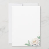 Pearls And Prosecco Bridal Shower Einladung (Rückseite)