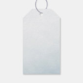 Pearls and Prosecco Bridal Shower Thank You Geschenkanhänger (Rückseite)