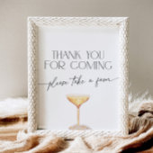 Pearls and Prosecco Vielen Dank für Ihr Interesse Sockelschild