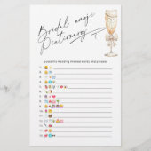 Pearls Brautparty Emoji pickgame (Vorderseite)