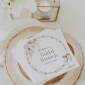 Pearls Bridal Brunch Serviette