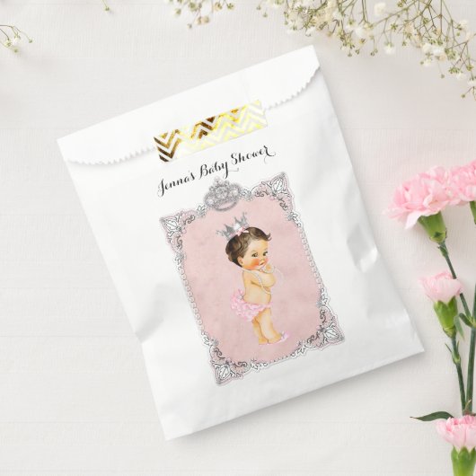 Pearls Diamonds Princess Baby Girl Blush Pink Geschenktütchen (Versiegelt)