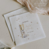 Pearls Elegant Bow Brautparty Serviette