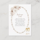 Pearls Enclosure Card Begleitkarte (Vorderseite)