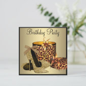 Pearls High Heel Schuhe Schwarze Gold Frauen Gebur Einladung (Stehend Vorderseite)