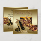 Pearls High Heel Schuhe Schwarze Gold Frauen Gebur Einladung (Vorne/Hinten)