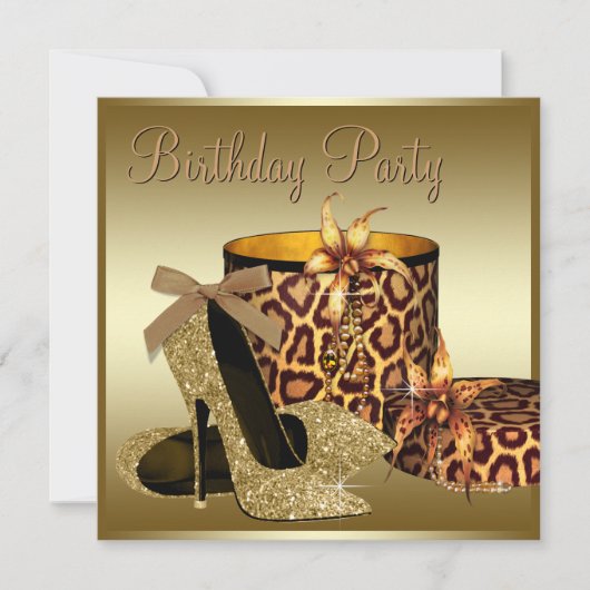 Pearls High Heel Schuhe Schwarze Gold Frauen Gebur Einladung (Vorderseite)