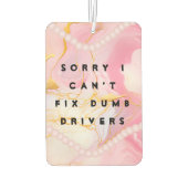 Pearls Pink Car Autolufterfrischer (Rückseite)