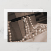 Pearls Post Card Postkarte (Vorne/Hinten)