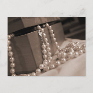 Pearls Post Card Postkarte