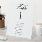 Pearls & Prosecco Black Bow Brautparty Sockelschild (In Situ)