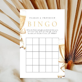 Pearls & Prosecco Brautparty Gift Bingo Game
