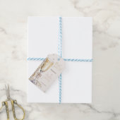 Pearls & Prosecco Brautparty Vielen Dank Geschenkanhänger (Mit Garn)