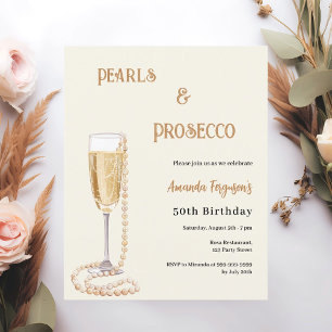 Pearls Prosecco Bubbly Gold