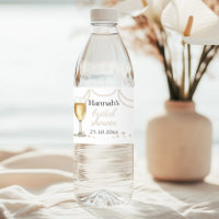 Pearls Prosecco elegantes Brautparty vielen Dank