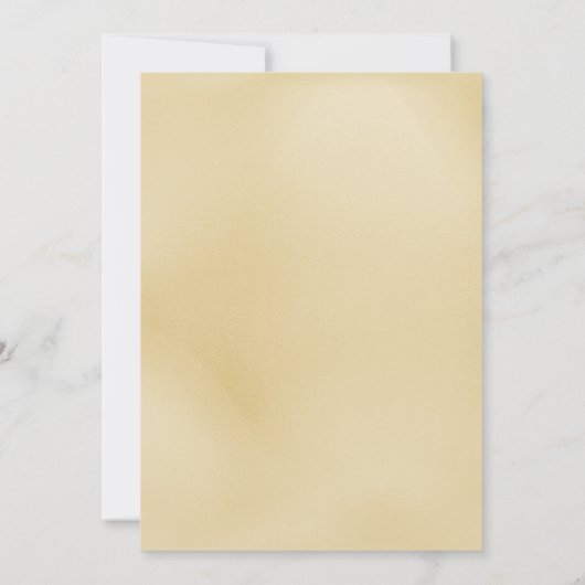 Pearls Prosecco Goldenes Brautparty Einladung (Rückseite)