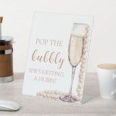 Pearls Prosecco Pop The Bubbly She's Getting Hubby Sockelschild (In SItu)