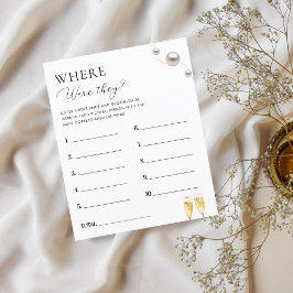 Pearls Prosecco, wo sie Brautparty spielen