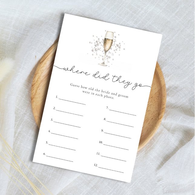 Pearls & Prosecco Wo sind sie hingegangen Bridal G (Von Creator hochgeladen)