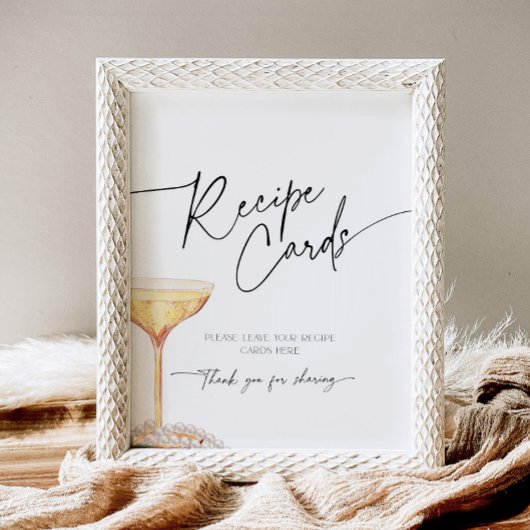 Pearls ruccoli Recipe und Prosecco Brautparty Sockelschild