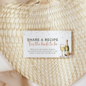 Pearls und Prosecco-Brautparty Begleitkarte