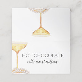 Pearls und Prosecco Buffet Food Brautparty Platzkarte