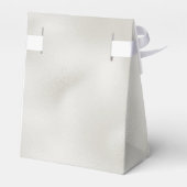 Pearls White Luxe Wedding Geschenkschachtel (Rückseite)