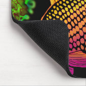 Pearlscale Goldfisch Mousepad (Ecke)