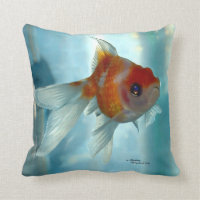 Pearlscale Oranda Goldfisch-Kissen