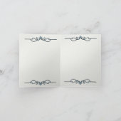 Pearly Blue (Thank You Note) Dankeskarte (Innenseite)