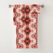 Pearly borundy to Lachs rapport digital shape Badhandtuch Set (Insitu)