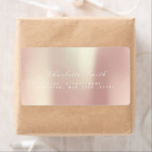 Pearly Champaign Pink Rose Gold Blush ADDRESS (Insitu)
