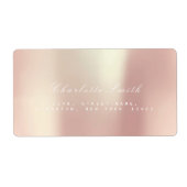 Pearly Champaign Pink Rose Gold Blush ADDRESS (Vorne)