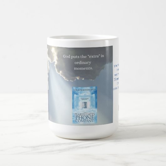 Pearly Gates Phone Co. Segings, 15 oz Kaffee Tasse (Mittel)