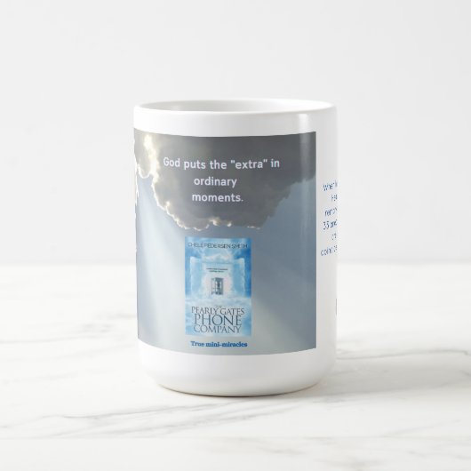 Pearly Gates Phone Co. Segings, 15 oz Kaffee Tasse (Mittel)