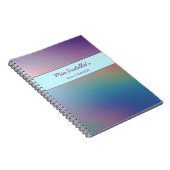 Pearly Shimmer Notebook individuell anpassbar Notizblock (Rechte Seite)