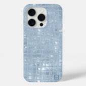 Pearly Turquoise Personalisiert Phone Case (Rückseite)