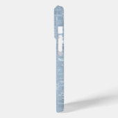 Pearly Turquoise Personalisiert Phone Case (Rückseite / Links)