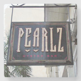 Pearlz, Charleston Untersetzer, South Carolina, Steinuntersetzer