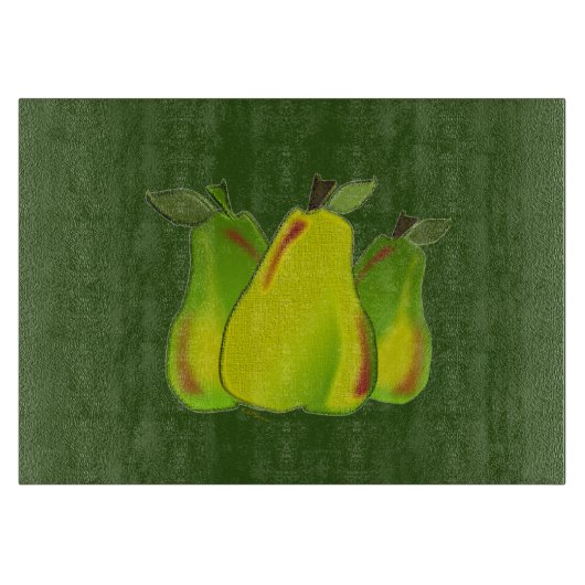 PEARS Birnfruchtglas Schneidebrett (Vorderseite)
