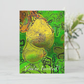 PEARS EINLADUNG (Stehend Vorderseite)